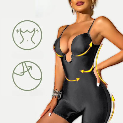 Fajas Colombianas Bodysuit Womens Corset Sleeveless Bodyshaper Waist Trainer Slim Fit Underwear Sling Lifting Buttocks Shapewear