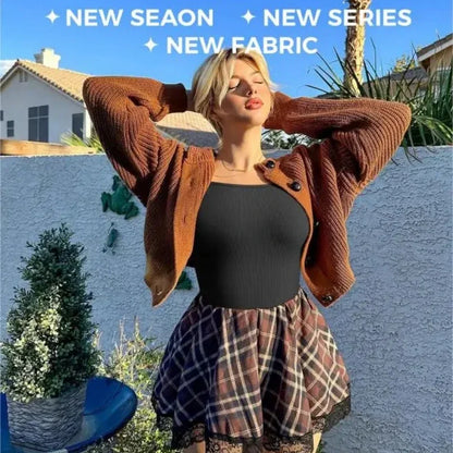 Bodysuit for Women Tummy Control Shapewear Seamless Sculpting Thong Body Shaper Tank Top Tank Wide Shoulder Straps