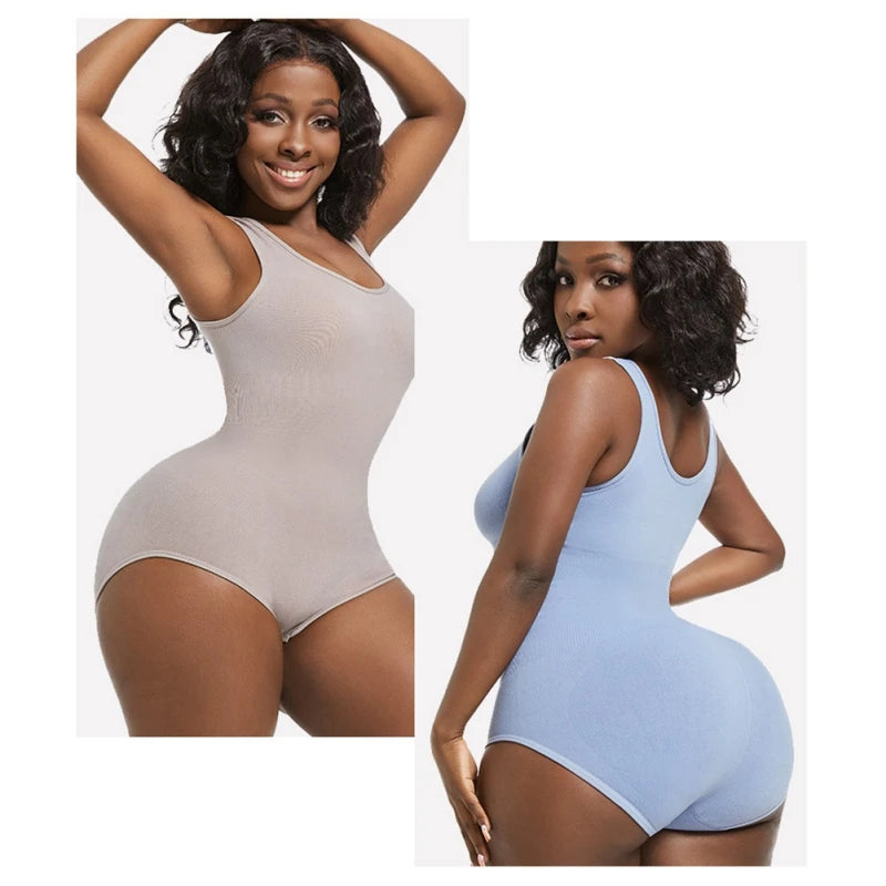 High Waist Shapewear For Women  Body Butt Lifting and Abdominal Tuck Tights Tight Fit Elastic Soft Jumpsuits Versatile