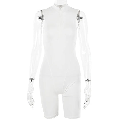 Summer New Yoga Sports Style Shapewear Sexy Hot Girl Fashion Tight Short Jumpsuit