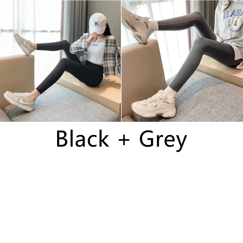 High Waist Leggings Women Shapewear Leg Slimming Body ShaperTummy Control