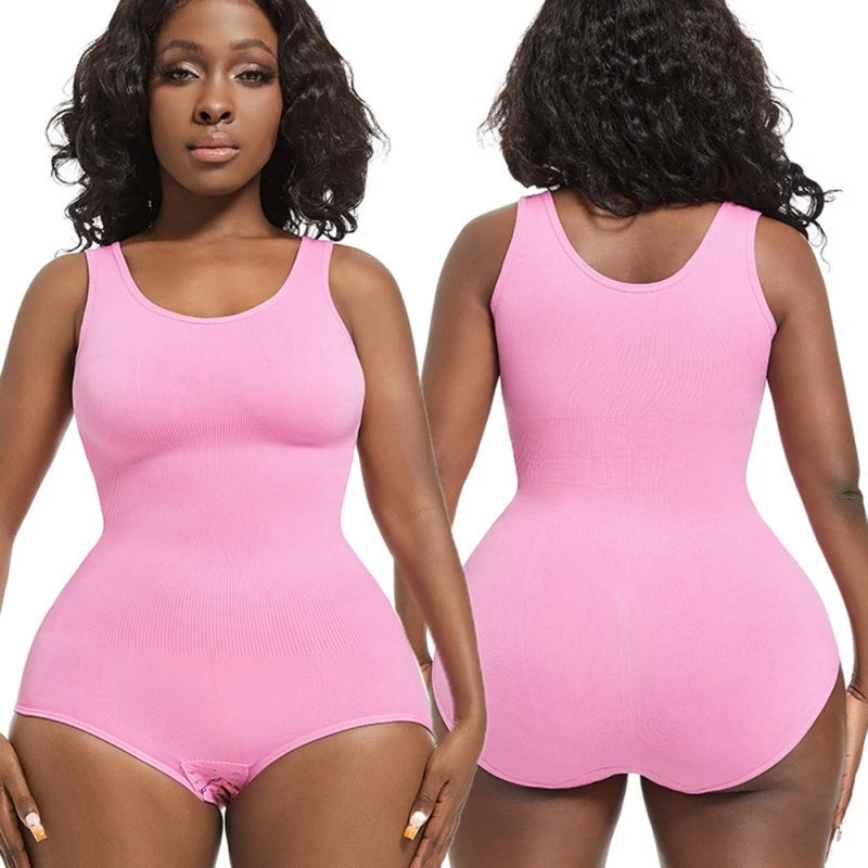 High Waist Shapewear For Women  Body Butt Lifting and Abdominal Tuck Tights Tight Fit Elastic Soft Jumpsuits Versatile