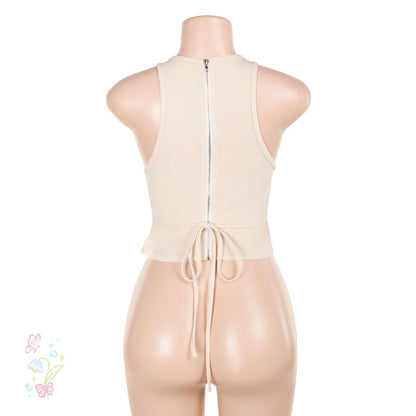 Women Tops 2025 Summer Corset Fashion Camisole Casual Vest Slim Fitted Shaper Tank Top Woman T-Shirt Girdle Top Female Shapewear