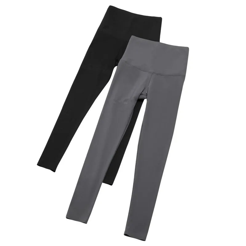 Women Leggings High Waist Shapewear Compression Leggings Leg Slimming Body Shapers Tummy Control Panties Thigh Sweat Pants