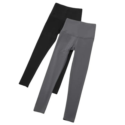 Women Leggings High Waist Shapewear Compression Leggings Leg Slimming Body Shapers Tummy Control Panties Thigh Sweat Pants