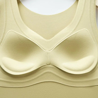2025 Women's Thermal Tank Top Tummy Control Sleeveless Camisole Top Seamless Padded Shapewear Winter Warm Undershirt Base Layer