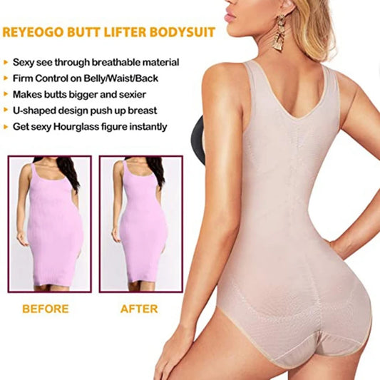 Postpartum One-Piece Breasted Shapewear For Women Lightweight Mesh Waist And Abdomen Cinching Fitness Yoga Sexy