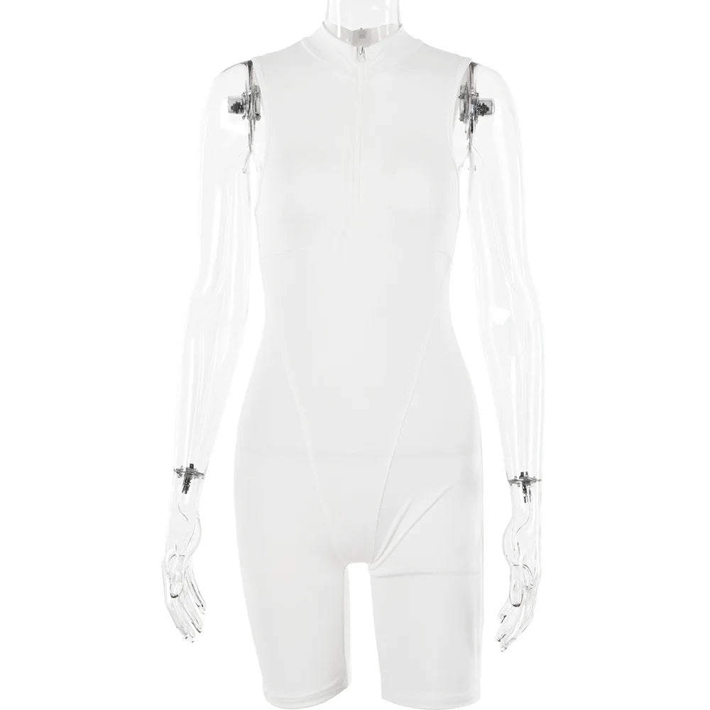 Summer New Yoga Sports Style Shapewear Sexy Hot Girl Fashion Tight Short Jumpsuit