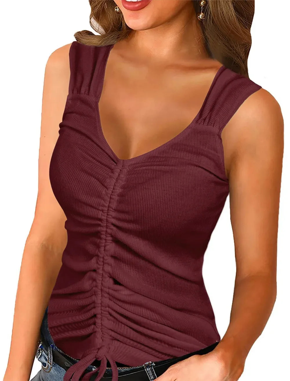 Women's Seamless Tank Top Body Shaper with Pads Slimming Underwear with Removable Pad for Casual Wearing Shapewear