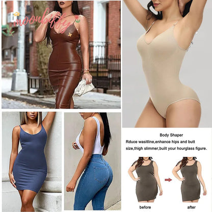 Bodysuit Shapewear Women Slimming Body Shaper Butt Lifter Push Up Tummy Control Shapers Thigh Slimmer Abdomen Shapers Corset