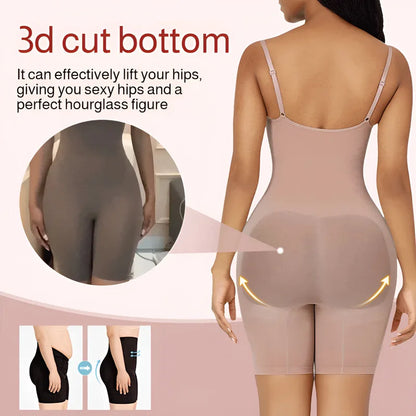 BreliraOne Piece Full Body Shapewear 360° Tummy Control Seamless Butt Lift Bodyshaper Corset Breathable Women Shaping Slimming