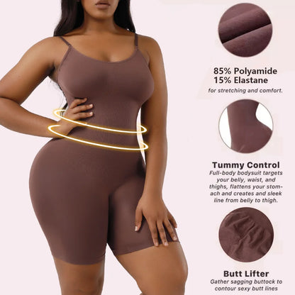 Sculpting Bodysuits Push Up Butt Lifter Thigh Underwear Bodyshaper Shapewear Slim Shorts Seamless Rompers Tummy Control Jumpsuit