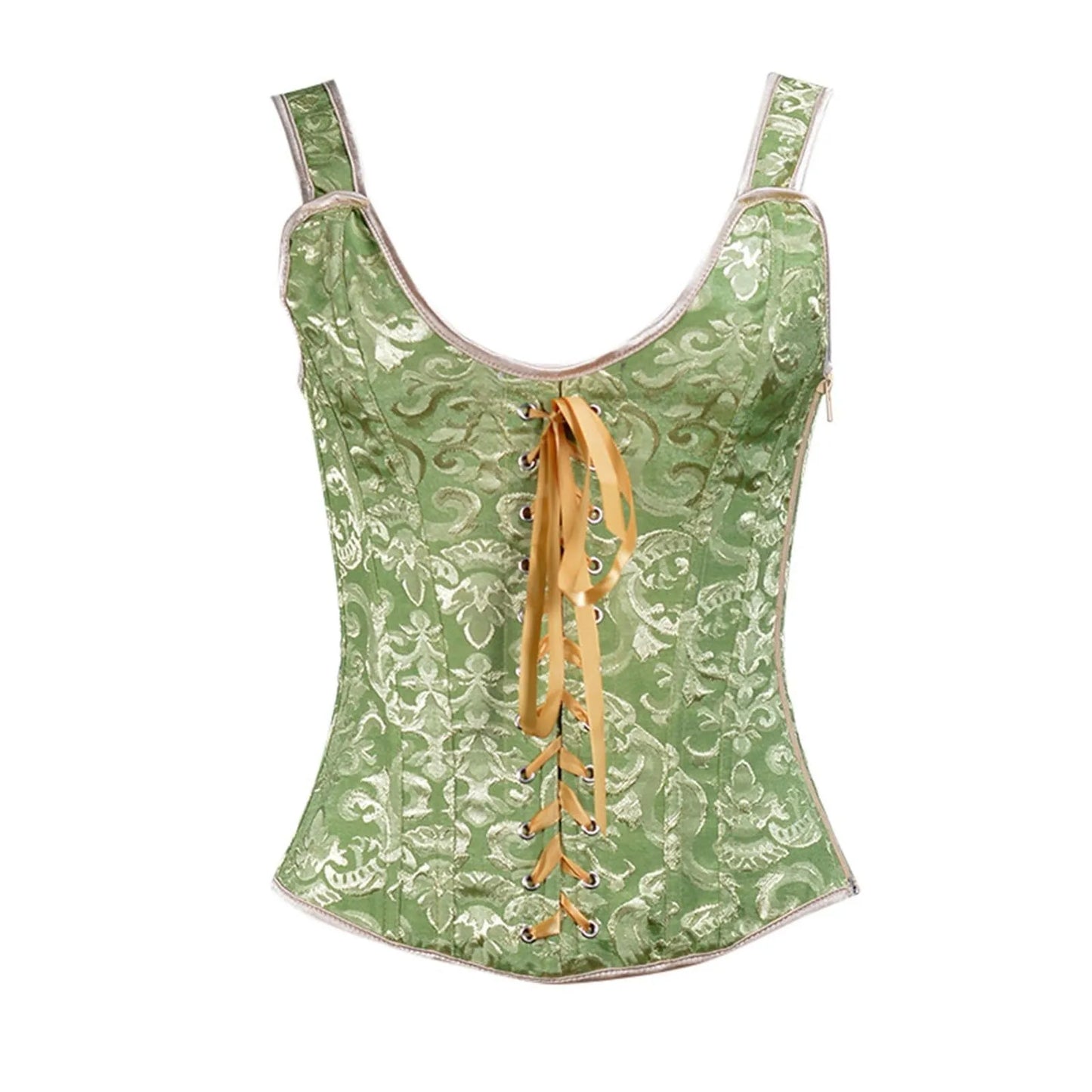 Women's Sexy Slimming Retro Lace Back Bandage Corset Top Fashion V-neck Suspenden High Quailty Body Shapewear