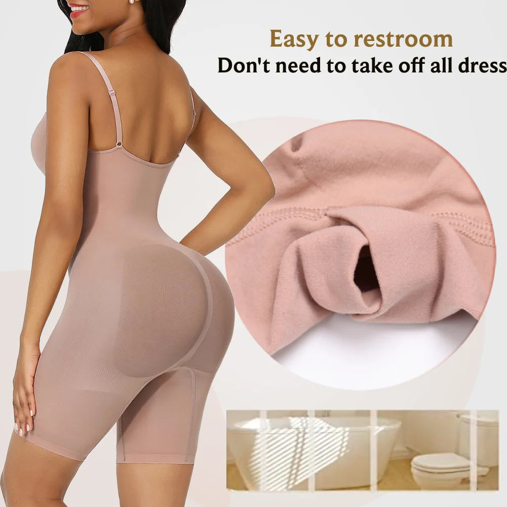 Bodysuit Shapewear Women Full Body Shaper Tummy Control Slimming Sheath Butt Lifter Push Up Thigh Slimmer Abdomen Shapers Corset