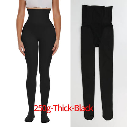 Leg Slimming Body Shaper Keep Warm Compression Leggings High Waist Control Panties Thigh Slimmer Butt Lifter Shapewear Leggins