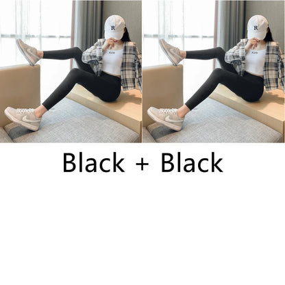 High Waist Leggings Women Shapewear Leg Slimming Body ShaperTummy Control