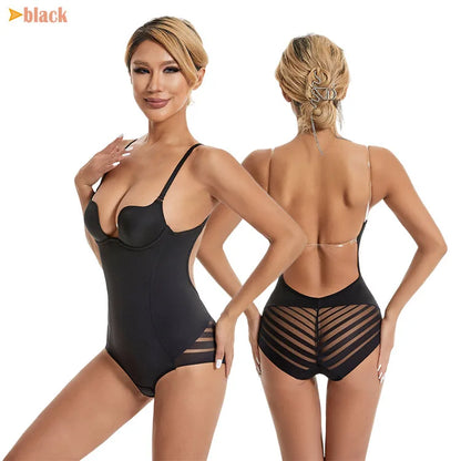 Strapless Invisible Tummy Control Shapewear Fajas Waist Trainer Slimming Sexy Bodysuits Modeling Strap Body Shaper Underwear